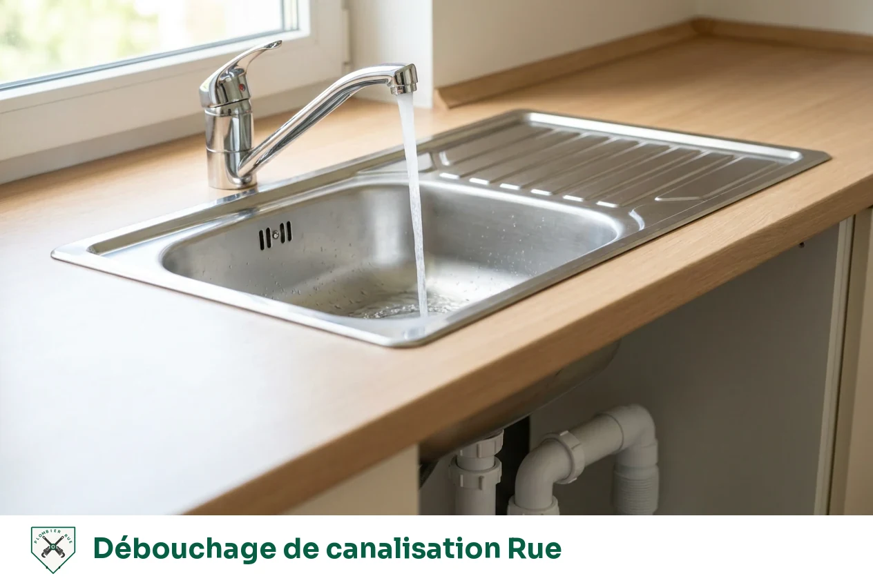 Débouchage de canalisation à Rue