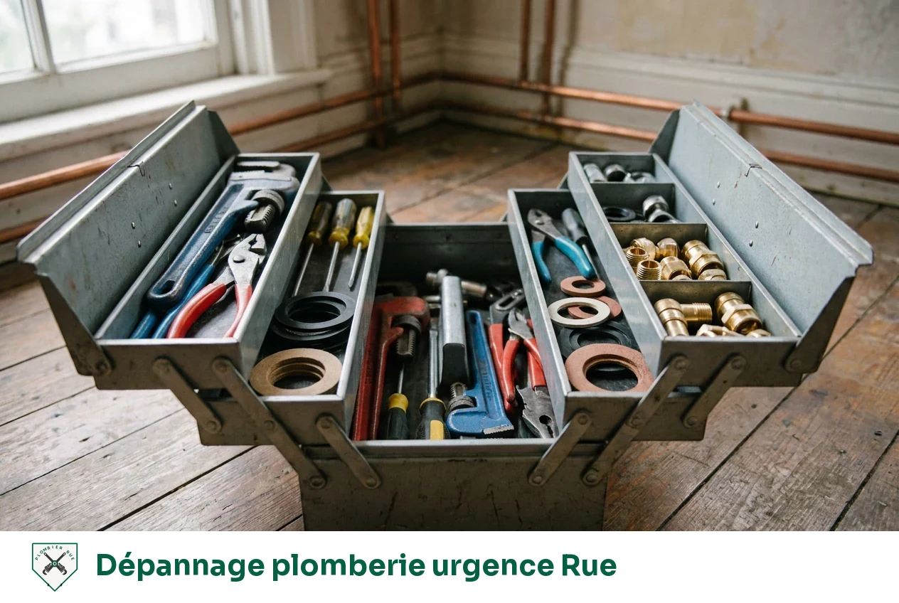 Dépannage plomberie urgence à Rue