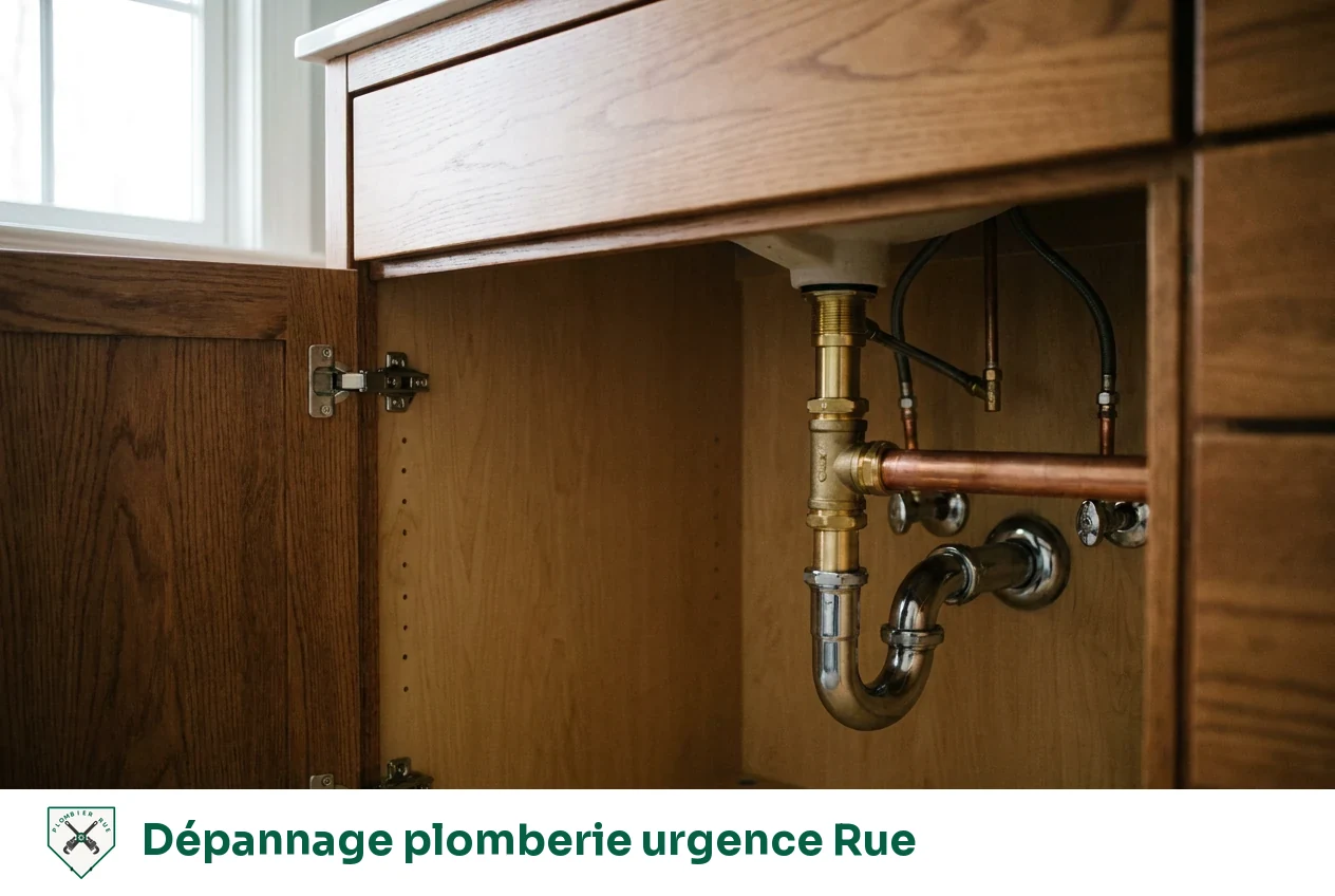 Dépannage plomberie urgence à Rue
