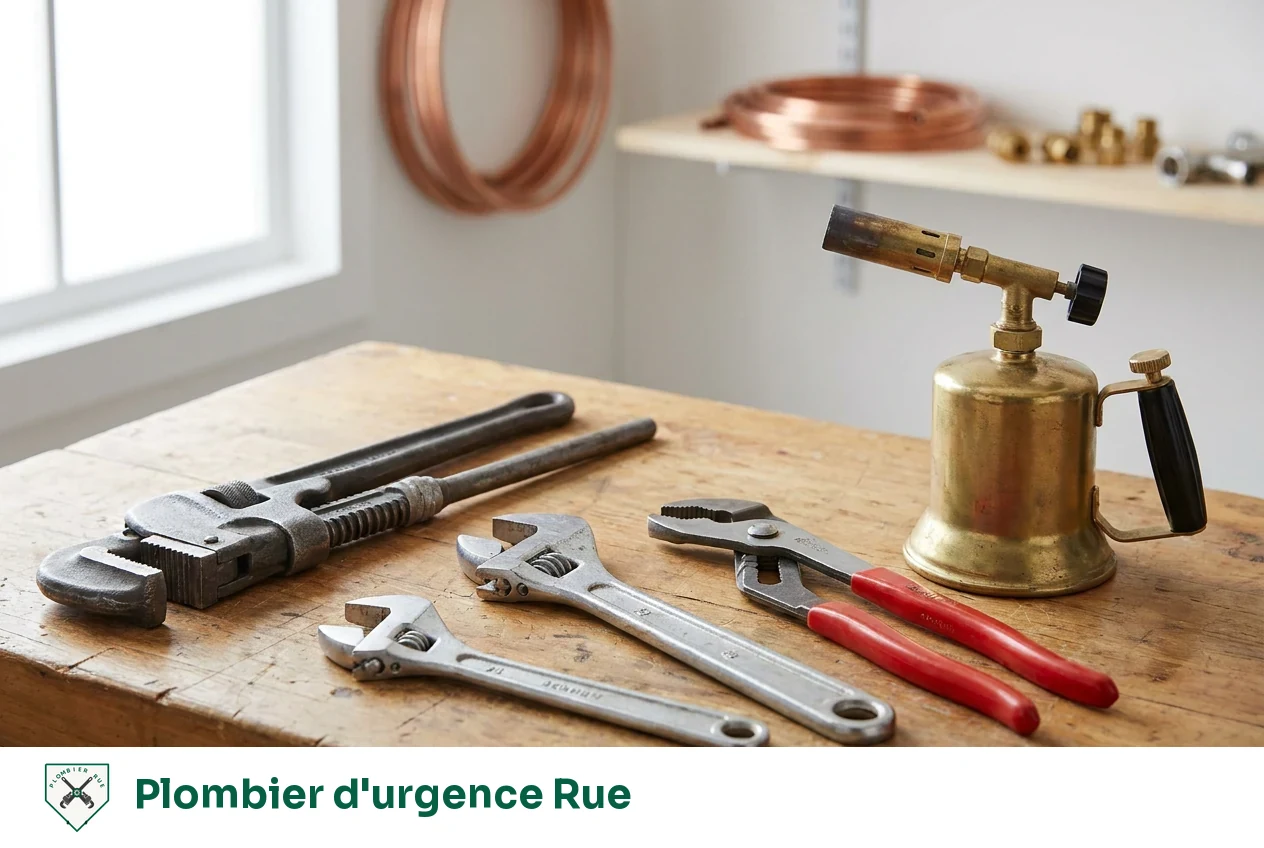 Plombier d'urgence à Rue