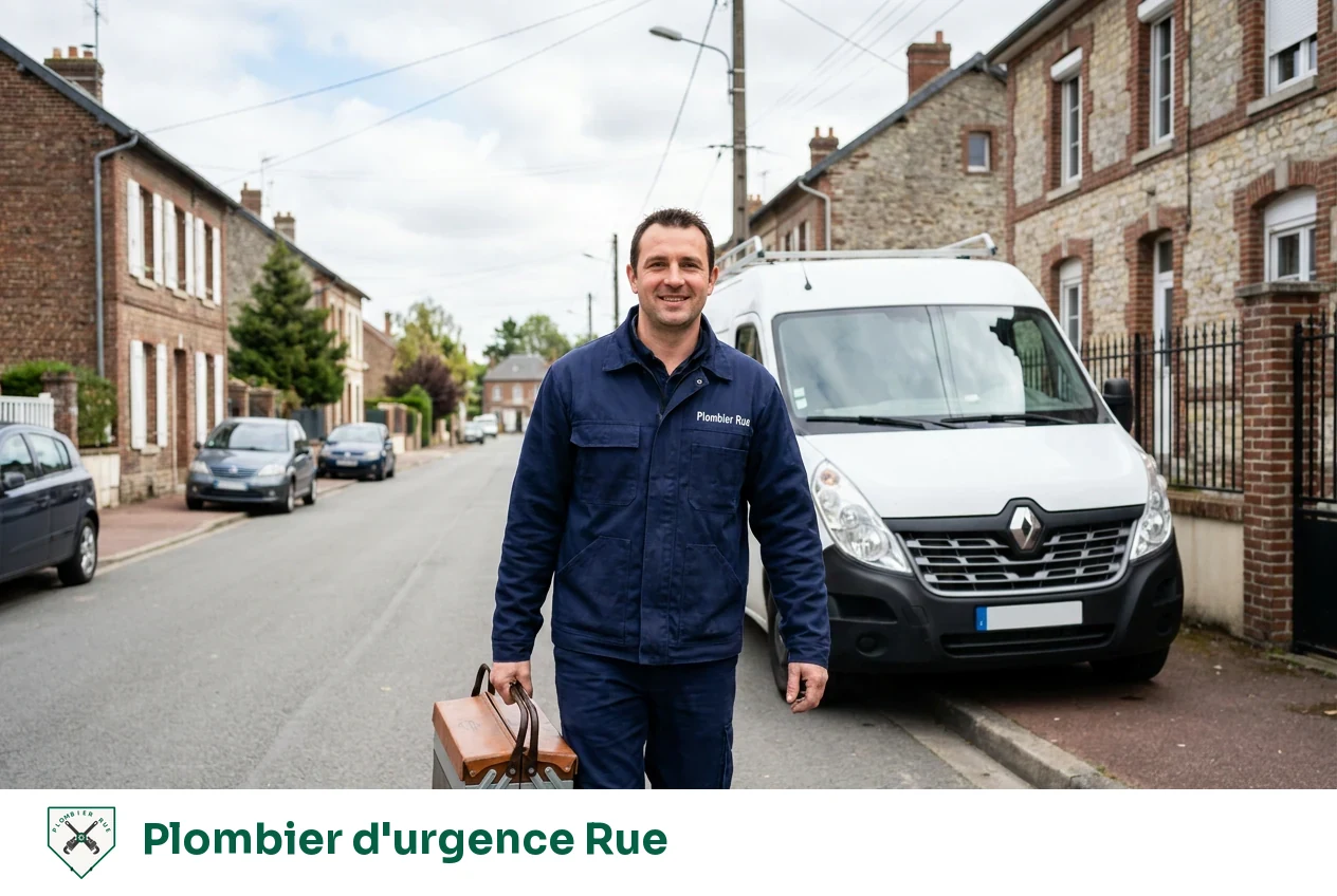 Plombier d'urgence à Rue
