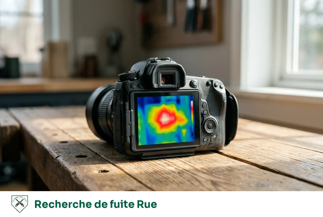 Recherche de fuite à Rue