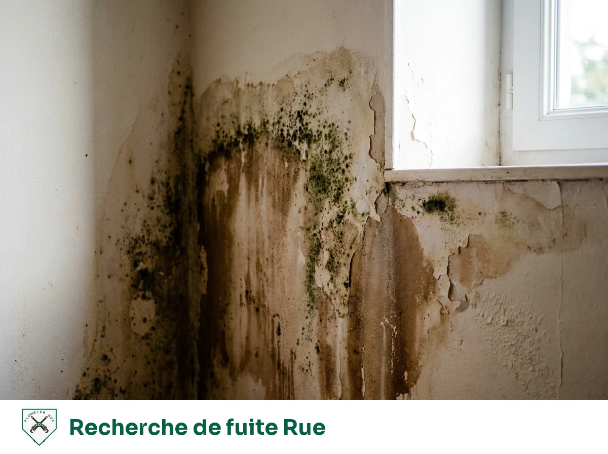 Recherche de fuite à Rue