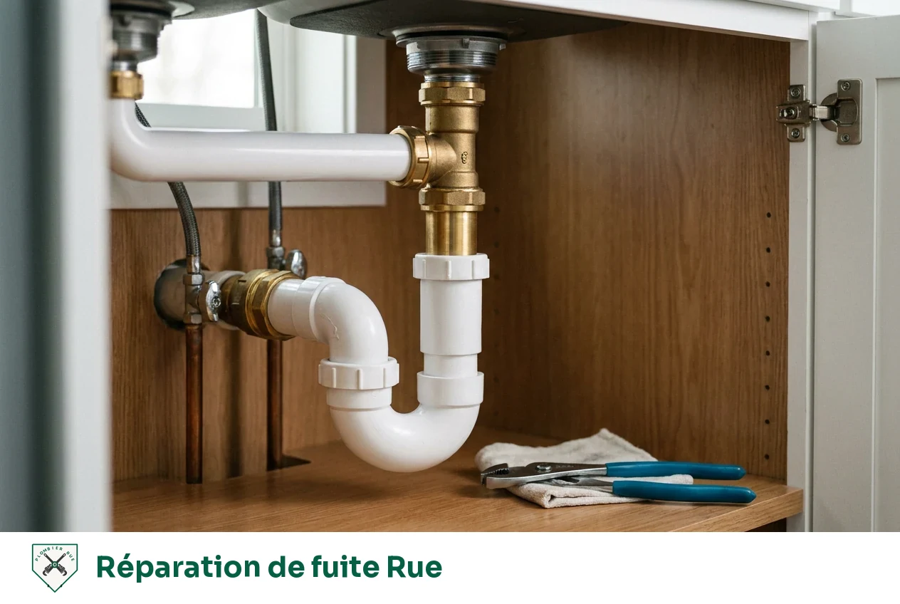 Réparation de fuite à Rue