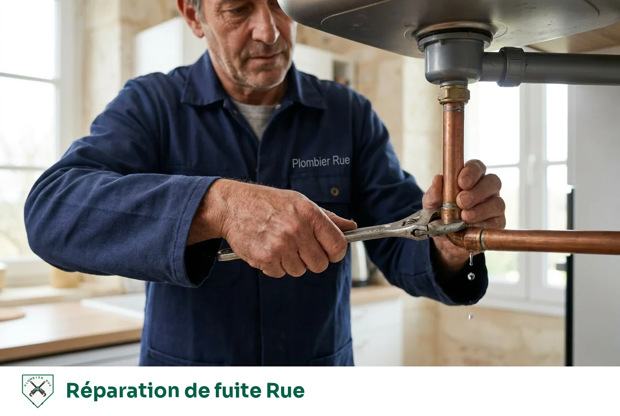 Réparation de fuite à Rue